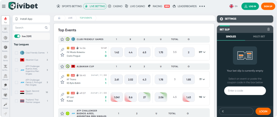 IviBet Sports Betting